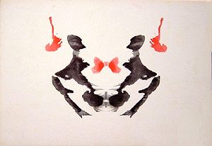 the third blot of the Rorschach inkblot test